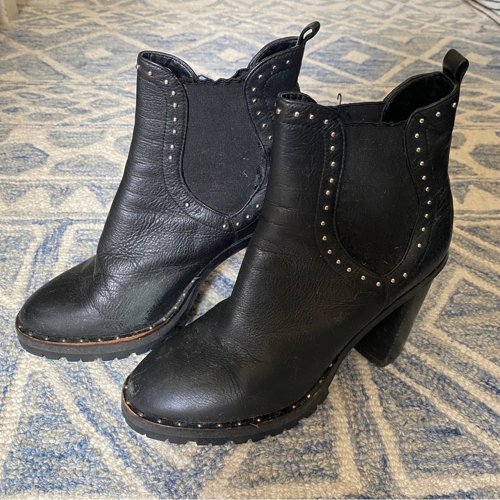 REBECCA MINKOFF Leather Boots